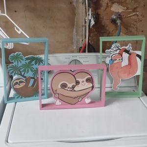 Sloth Wall Decor